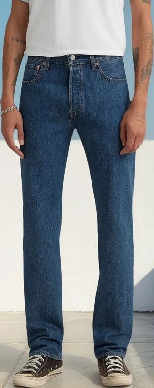 Calça Jeans Levis Masculina 501 Original 100% Algodão