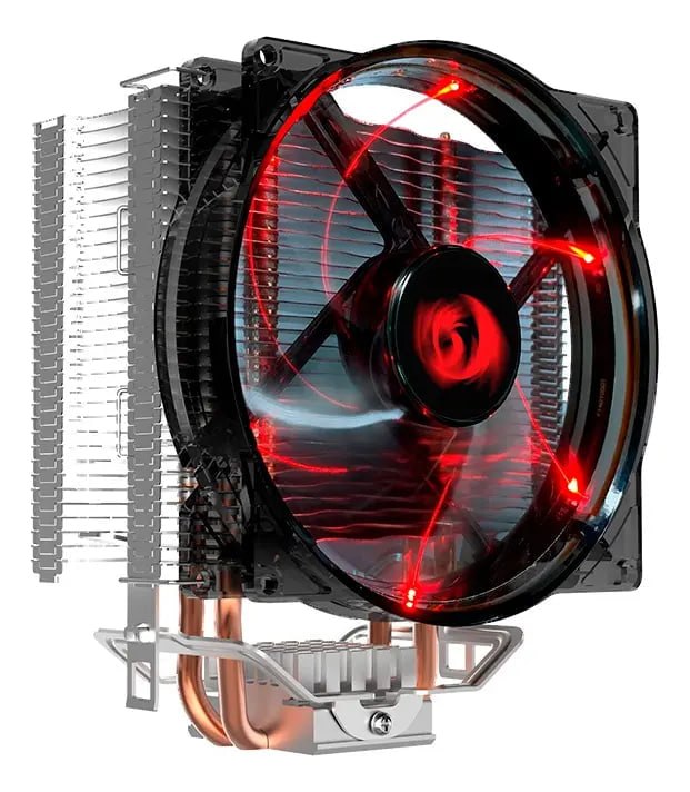 Air Cooler Redragon Reaver Cc-1011 Led Vermelho