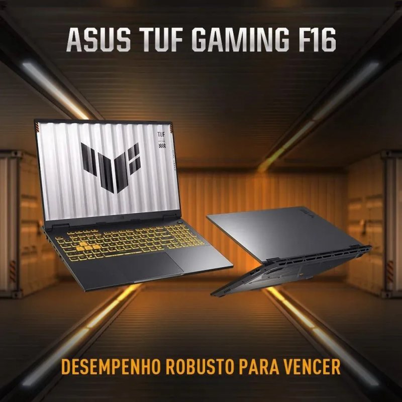 ASUS TUF Gaming F16 - 512GB 16GB RAM - RTX 5060 Core I7 - Cinza