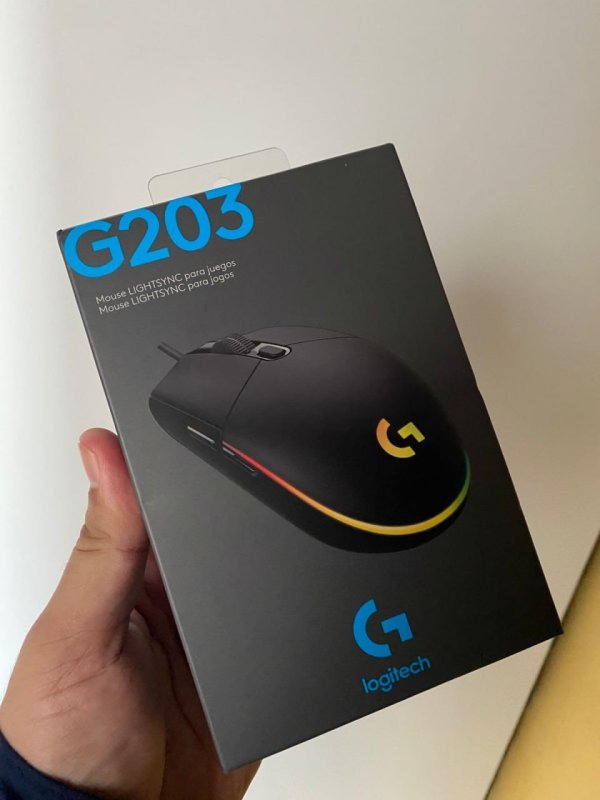 Mouse Gamer Logitech G203 LIGHTSYNC RGB