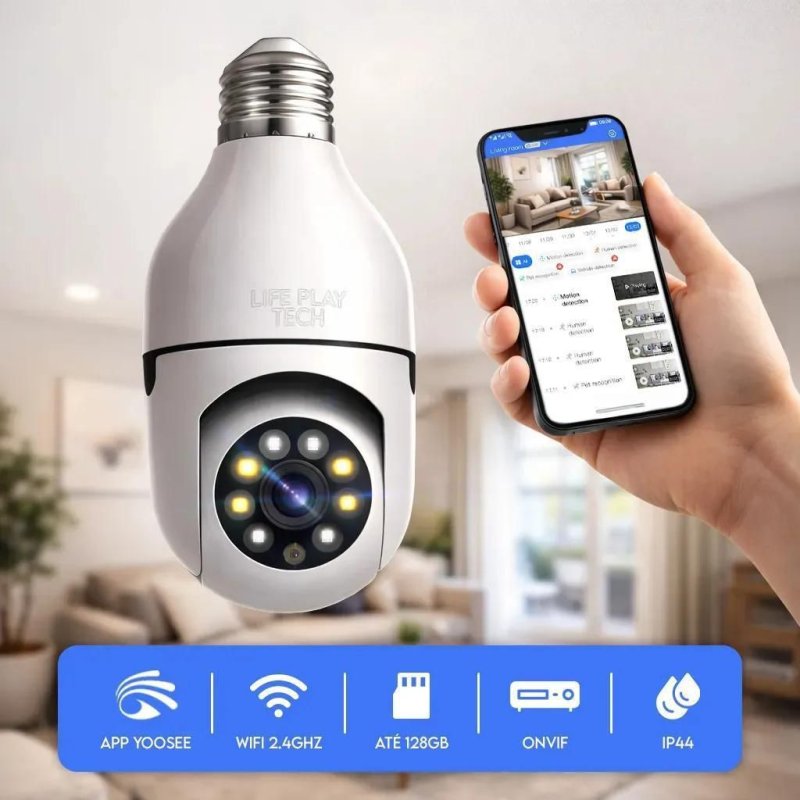 CÂMERA 360 VIGIA SUA CASA