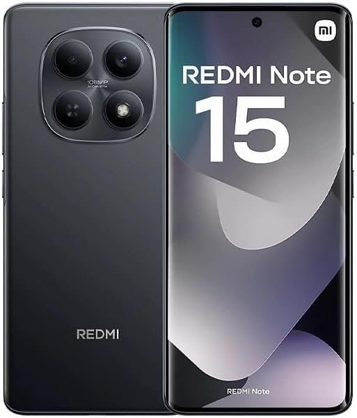 Xiaomi Redmi Note 15 Preto 8GB RAM 256GB ROM