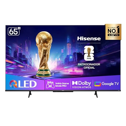 Smart TV Hisense 4K QLED 65", 144Hz