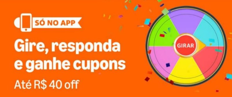 Roleta para Selecionados no APP Amazon