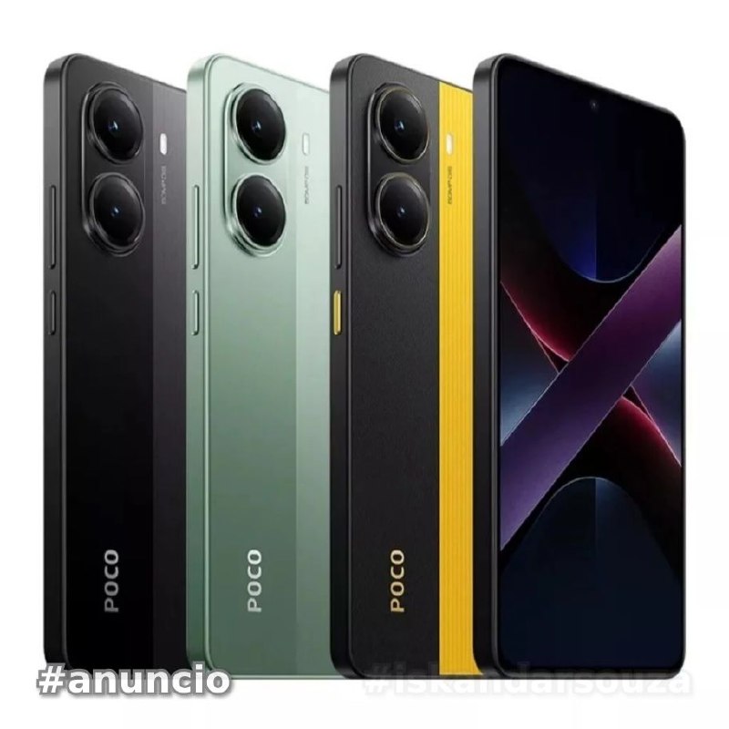 Smartphone Xiaomi Poco X7 Pro 512GB / 256GB 5G Versão Global NFC Original