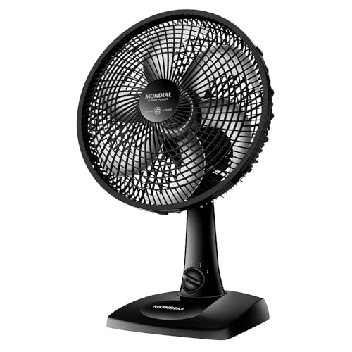 MONDIAL Ventilador de Mesa 30cm Super Power, Preto, 60W, 220V - VSP-30-B