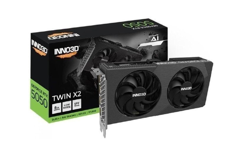 Placa de Vídeo NVIDIA GeForce INNO3D RTX 5050 8GB