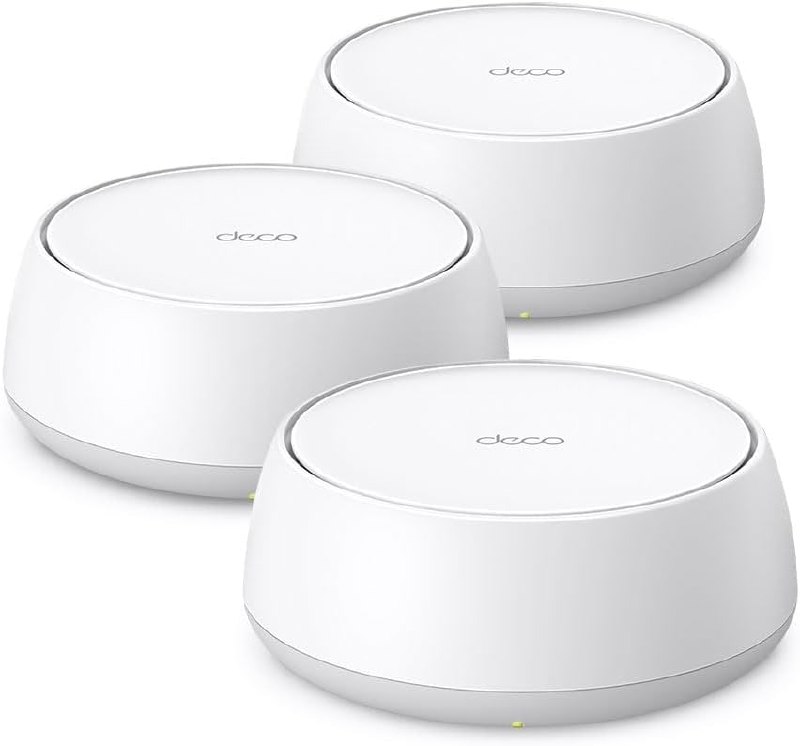 TP-Link Deco BE22 3un. Wi-Fi 7 Mesh BE3600 - Cobertura 600m² - 150 dispositivos