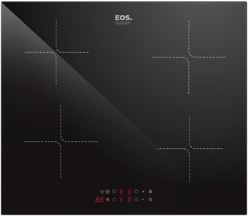Cooktop de Indução Eos 4 Bocas 7200W - Eci04ep2