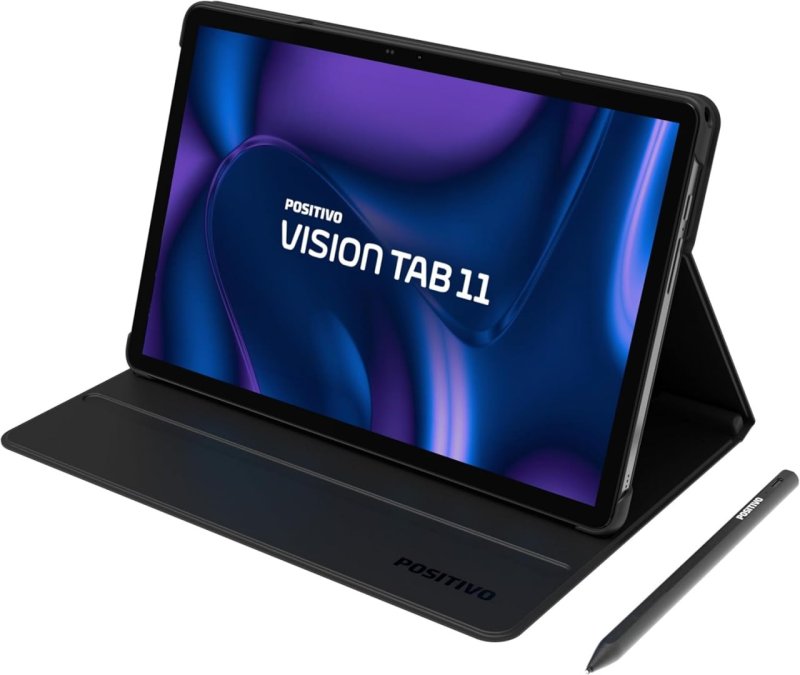 Positivo Vision TAB11 - 128GB 4GB RAM - Tela 11" Full HD - Preto