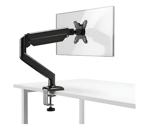 Suporte Monitor Pistão A Gás Ergonômico Braço Articulado