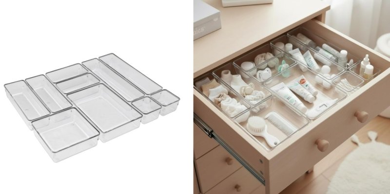 Kit 10 Potes Organizador Modular Sortidos Acrimet