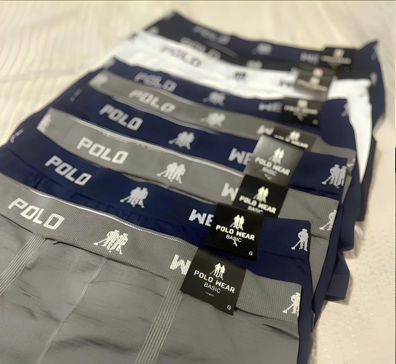 Kit com 6 Cuecas Polo Wear Microfibra