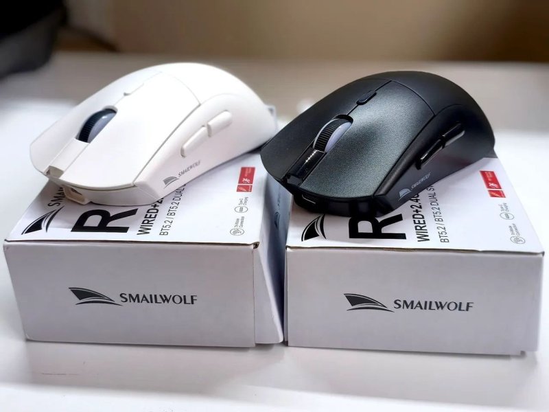 Mouse Gamer Sem Fio SMAILWOLF RS7, Sensor PAW3311