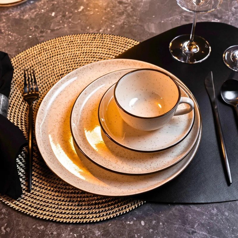 Aparelho De Jantar 20 Peças Oxford Flat Duna