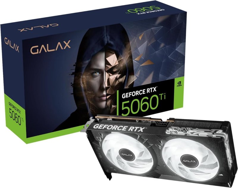 Placa de Vídeo GALAX GeForce RTX 5060 Ti 16GB GDDR7