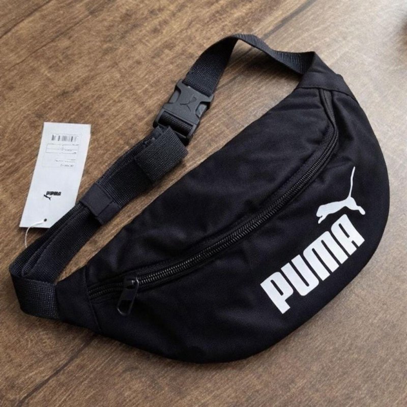 Pochete Puma Phase Preta E + Frete Grátis