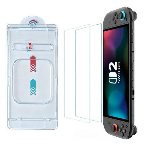 Película para Switch 2 + molde de aplicação
