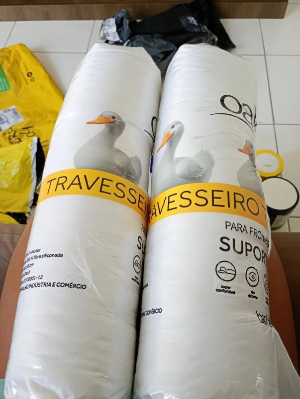 Kit 2 Travesseiros 70x50 Antialérgico
