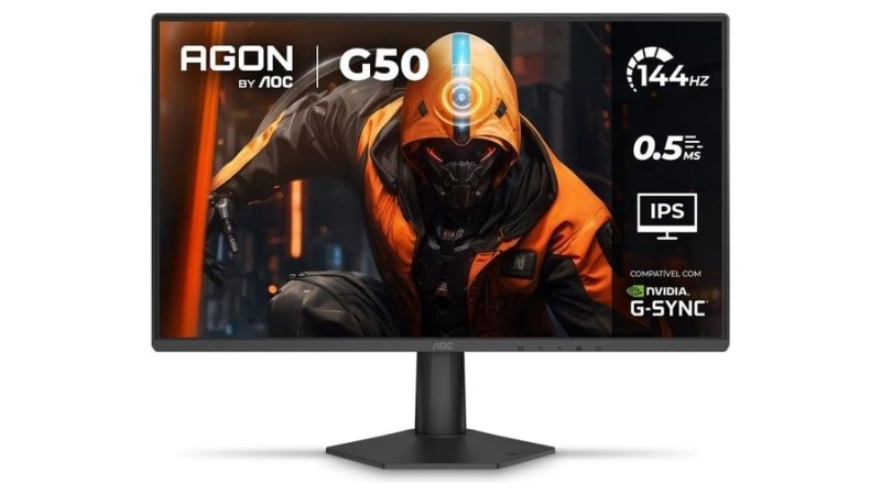 Monitor Gamer AOC Agon G50 27" 144Hz 0,5ms IPS