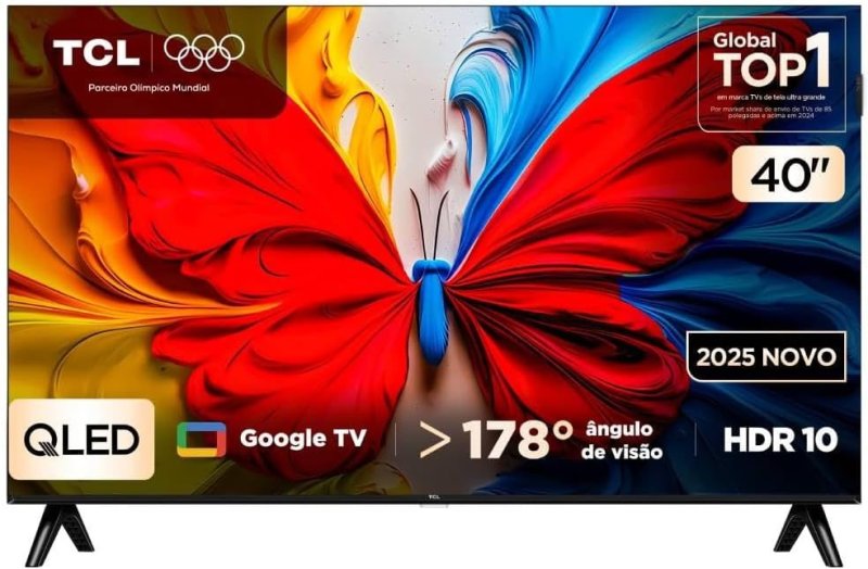 TCL QLED Smart TV 40" 40S5K FHD Google TV