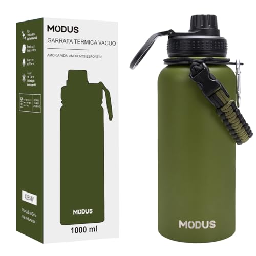 MODUS Garrafa Térmica Esportiva 1000ML (Verde)