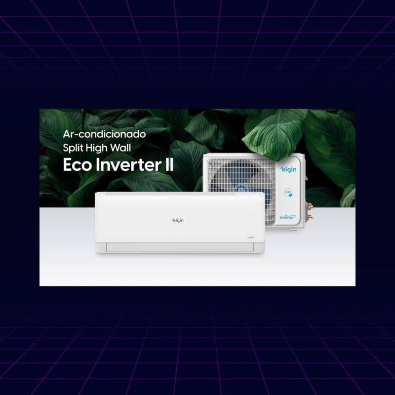 Ar Condicionado Split Hi Wall Elgin Eco Inverter II 30000 BTU/h Frio