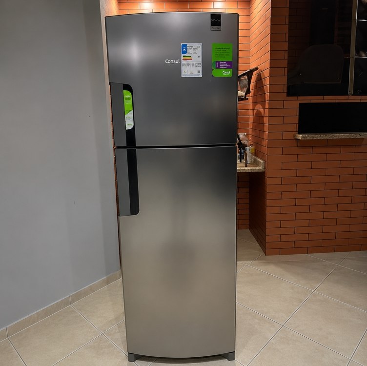 Geladeira Consul Frost Free Duplex - Crm44mk Inox
