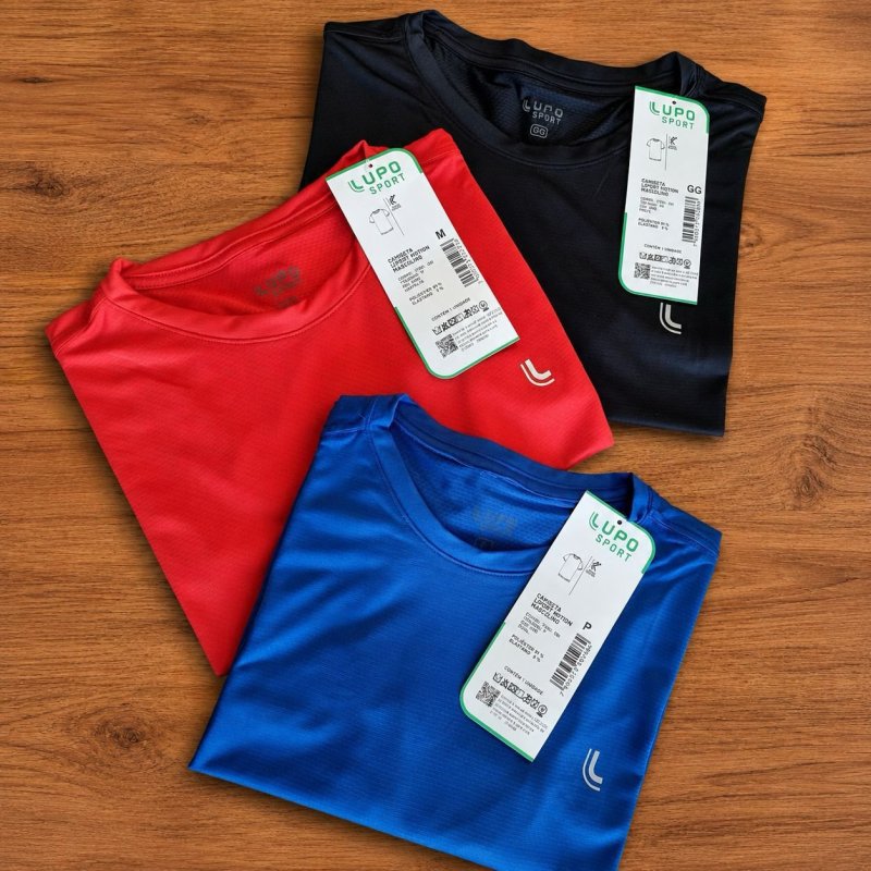 Camiseta Lupo Dry (4 Cores)