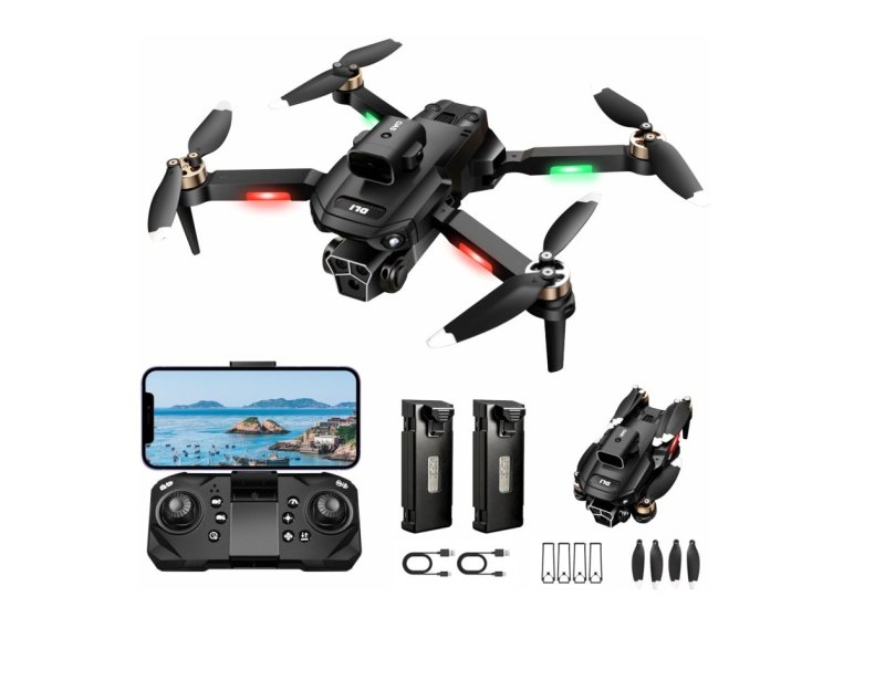 Drone DLI Y3 Max com Câmera 4K UHD, Mini Drone de Controle Remoto