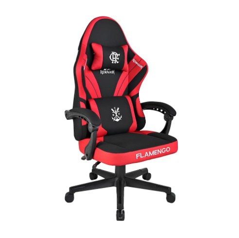 Cadeira Gamer Redragon Flamengo Nest Vermelho e Preto