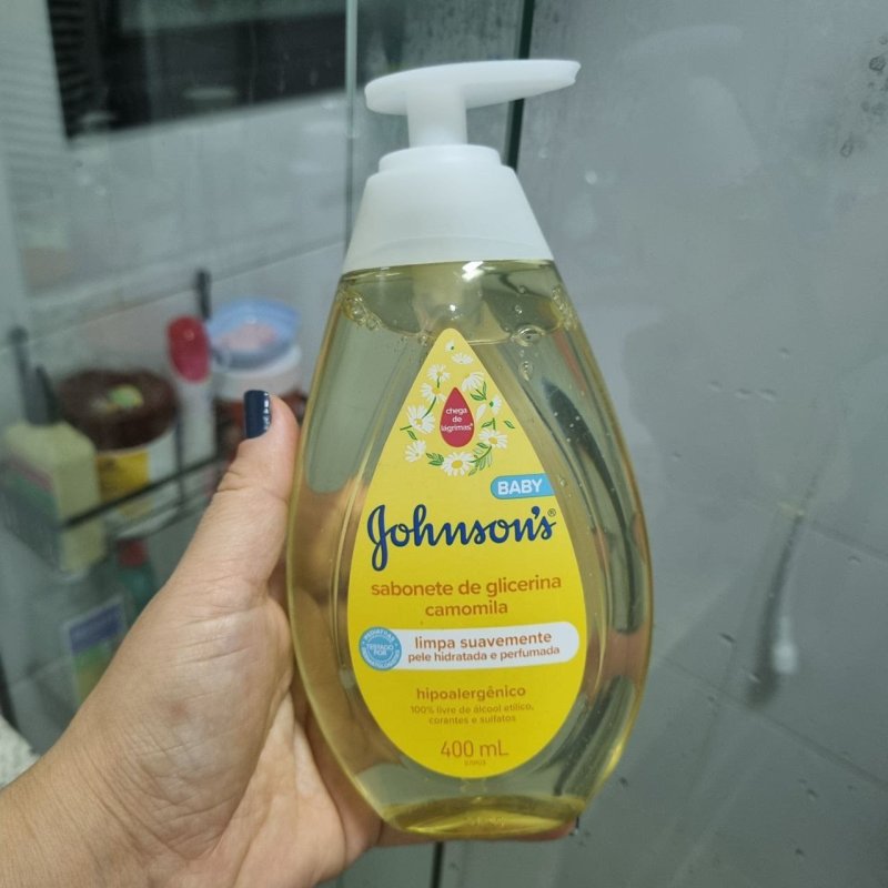 Sabonete Líquido Johnson's Baby Glicerina Camomila 400ml