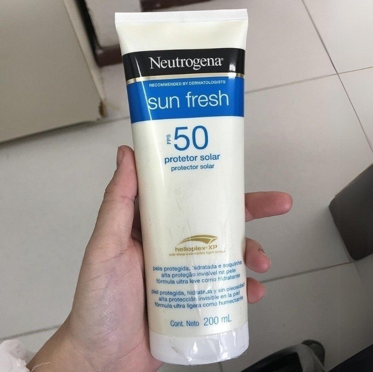 Neutrogena Sun Fresh Protetor Solar Corporal FPS 50 200ml