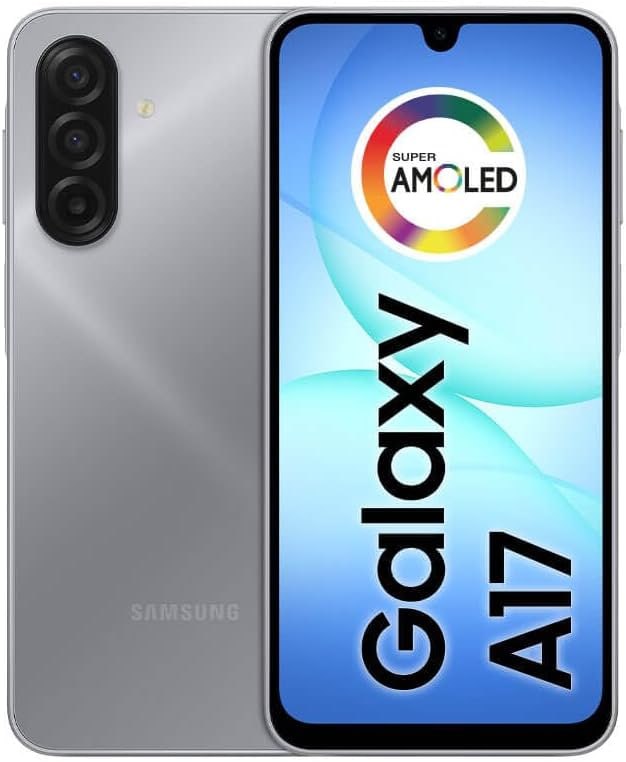 Samsung Galaxy A17 - 128GB 4GB RAM - Câmera 50MP Tela 6.7" - Cinza