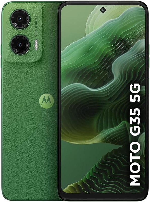 Motorola Moto G35 5G - 128GB 12GB RAM - Câmera 50MP AI - Verde