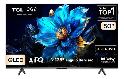Smart TV TCL 50 Polegadas QLED 4K