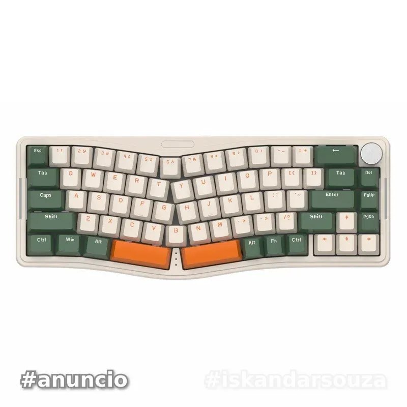 ATTACK SHARK AKS068 Alice Layout 68 Com Fio Diversas Cores