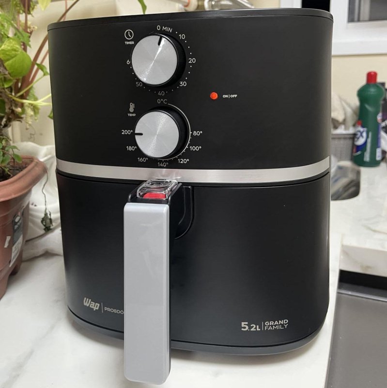 WAP Fritadeira Elétrica Air Fryer GRAND 5,2L