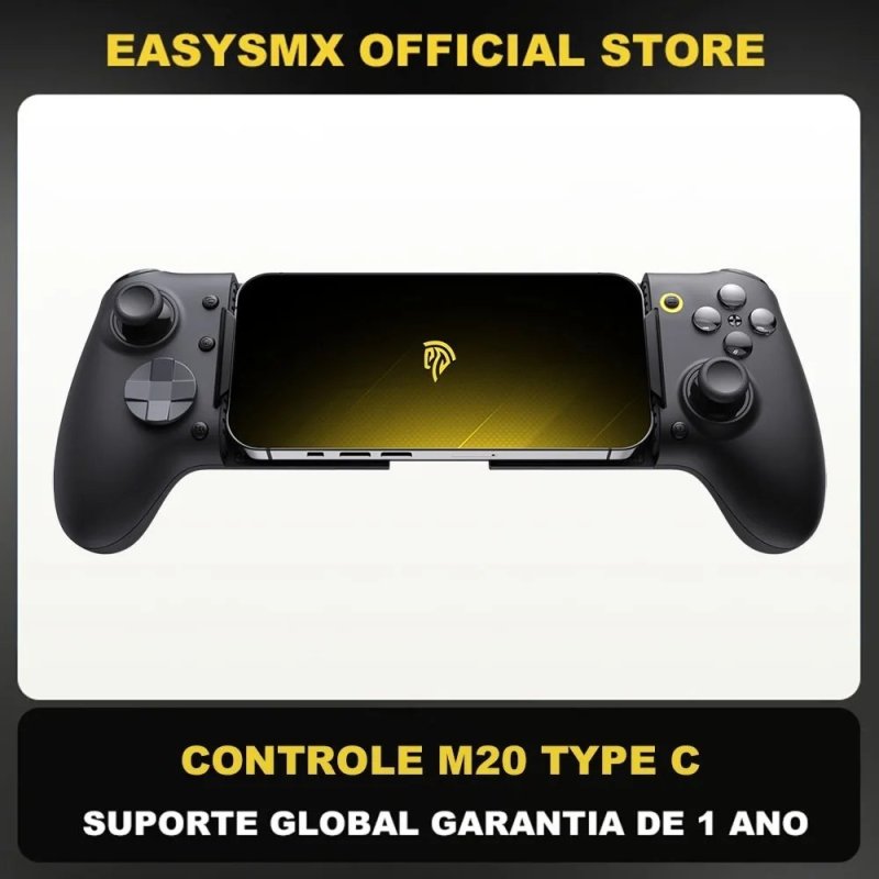 Controle EasySMX M20 Tipo C para Android/iPhone 15 Xbox Cloud Gaming