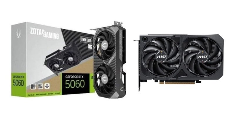 Placa de Vídeo RTX 5060 8GB GDDR7