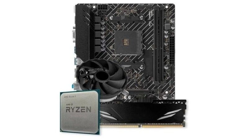 Kit Upgrade Gamer AMD Ryzen 5 5500, AM4, 8GB DDR4