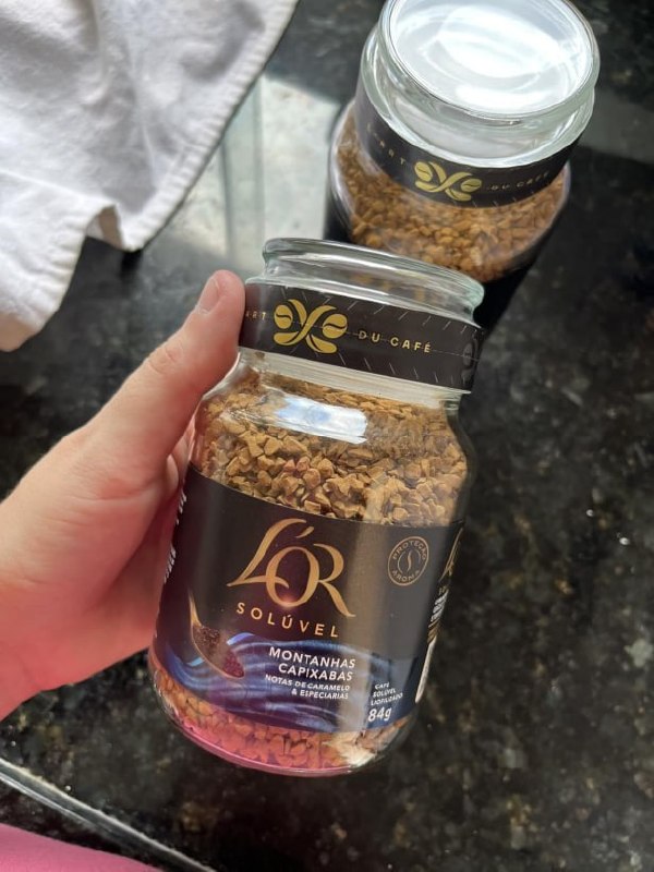 L'or Café Solúvel Montanhas Capixabas de Vidro 84g