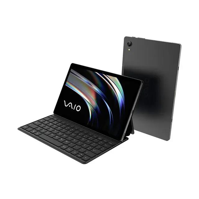 TECLADO MAGNÉTICO VIRA NOTEBOOK VAIO TL10 - 128GB 4GB RAM - Tela 10.4" 2K - Android 16 - Preto
