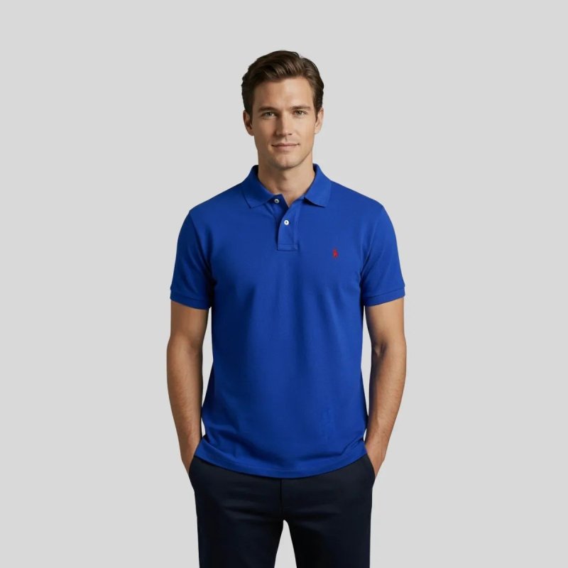 Camisa Polo Ralph Lauren Masculina Basica Algodão Piquet