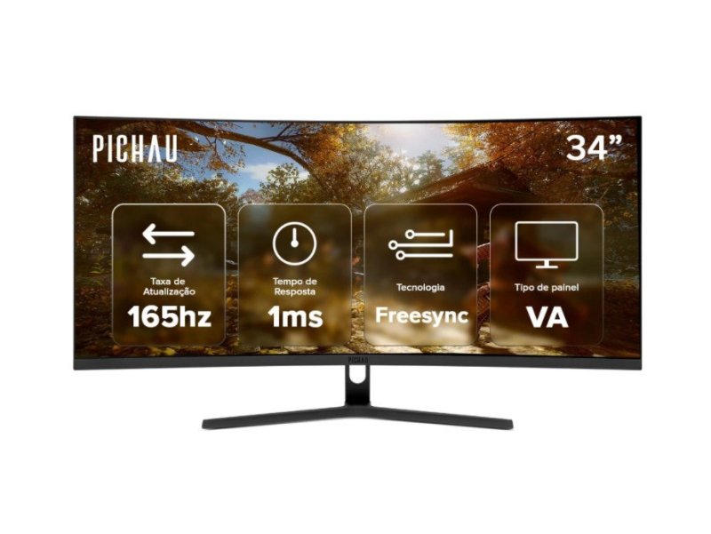 Monitor Gamer Curvo Pichau Nexus 34 Neo S