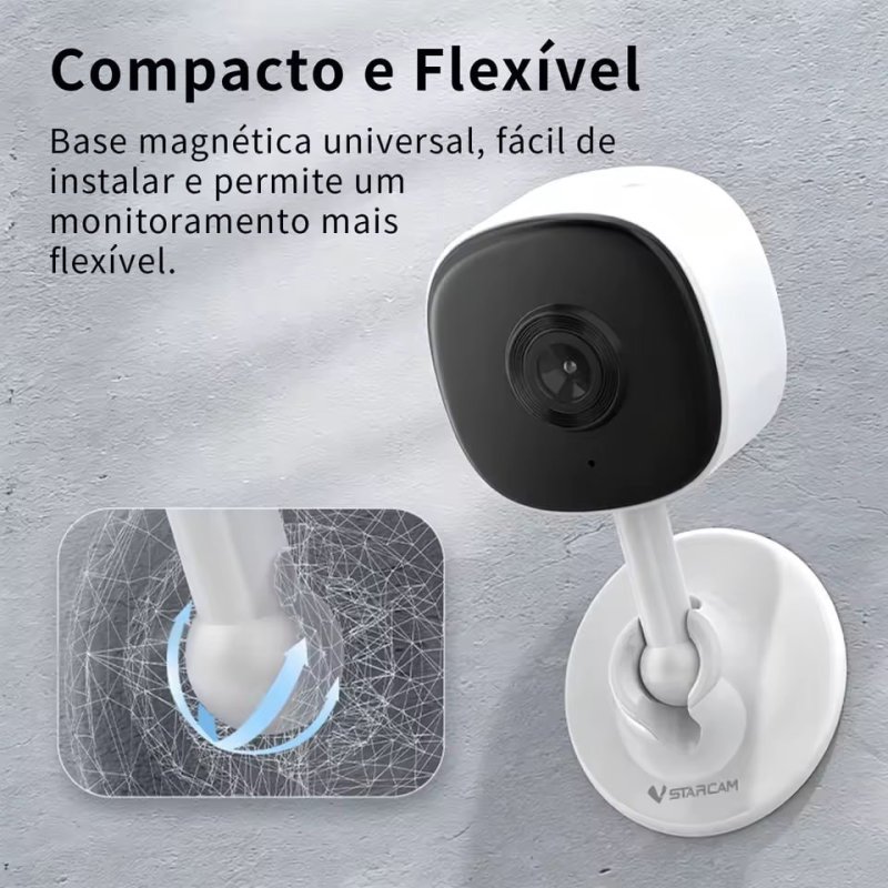 Câmera de Segurança Interna Coibeu, 2mp
