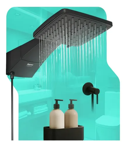Chuveiro Eletrônico Ducha Quadratta Zagonel