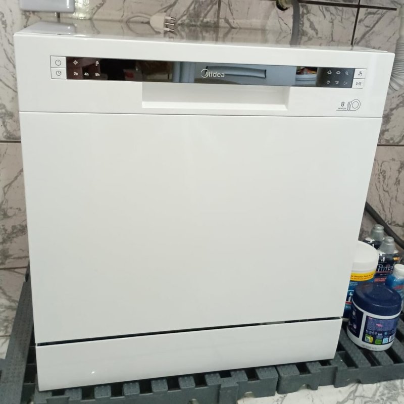 Lava Louças 8 Serviços Branco 127V Midea