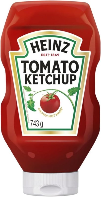 Heinz Ketchup Tradicional 743g - Molho Premium Importado