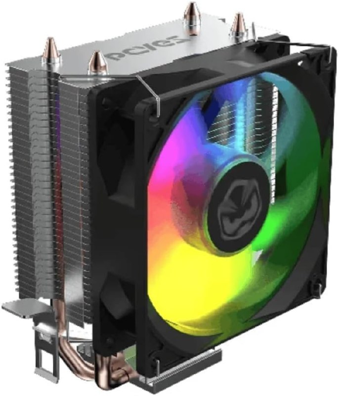 COOLER PARA PROCESSADOR PCYES TUNDRA 90 BLACK VULCAN TDP 115W